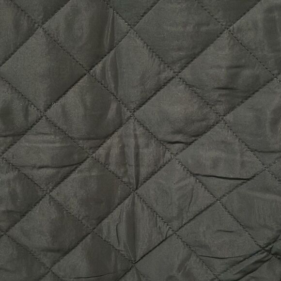 MAGASCHONI Women's Full Zip Diamond Quilted Vest, Black/Brown, Size S - Picture 8 of 11